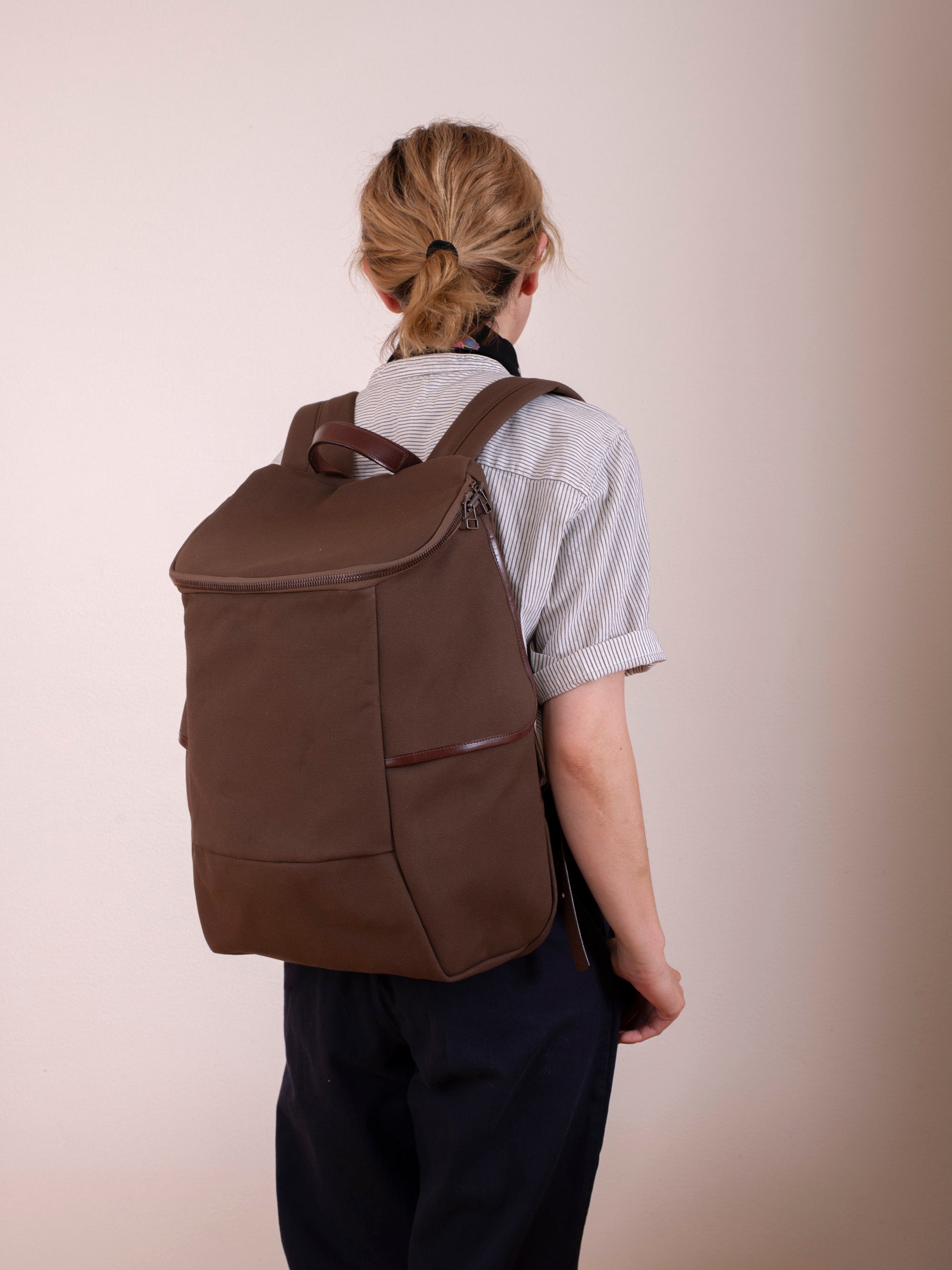 Backpack - Acorn & Chocolate
