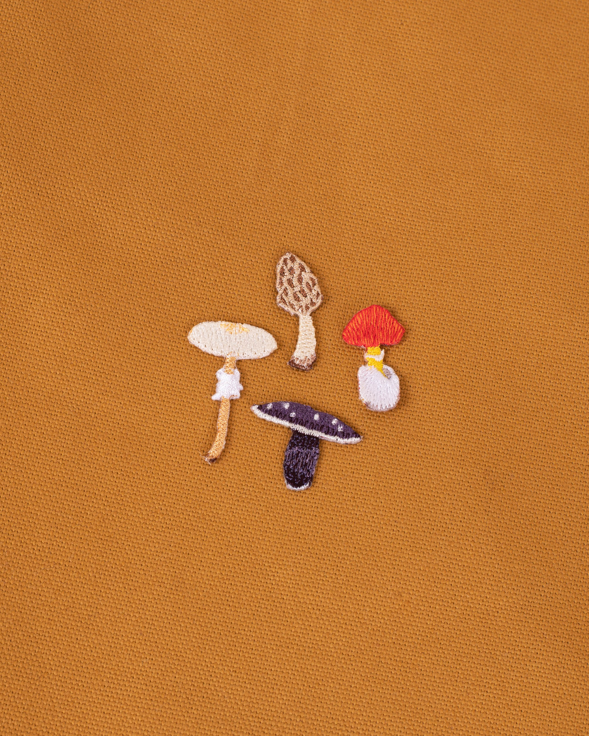 MINI PATCHES -  4 Mushrooms