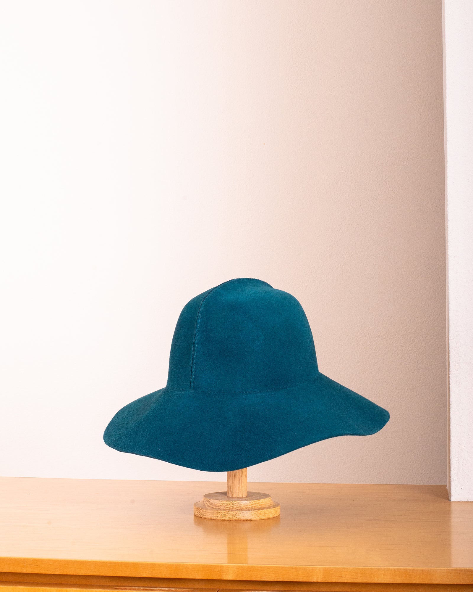FELT HAT - Turquoise